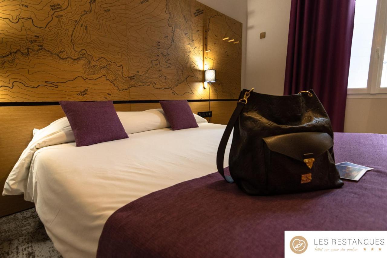 Hotel Les Restanques De Moustiers מראה חיצוני תמונה