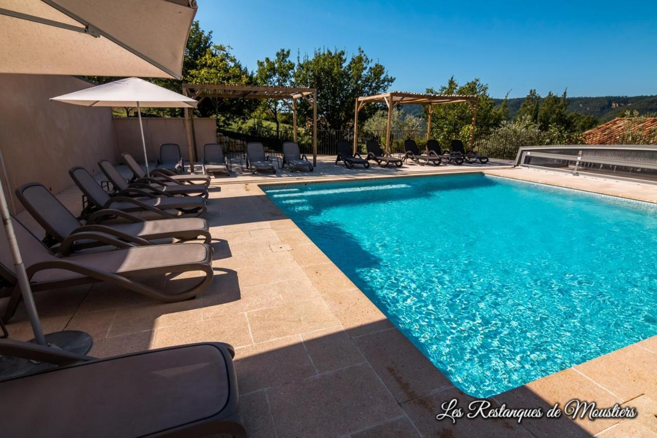Hotel Les Restanques De Moustiers מראה חיצוני תמונה